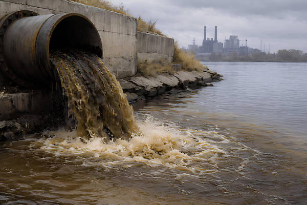 Water Pollution Due to Ineffective ETP & Chemical Water Treatment